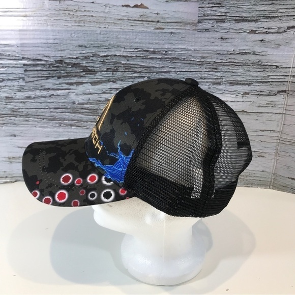 MaxCatch Fishing Snapback Camo Tucker Hat - Picture 2 of 5